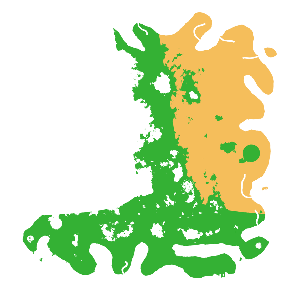Biome Rust Map: Procedural Map, Size: 4500, Seed: 45992953