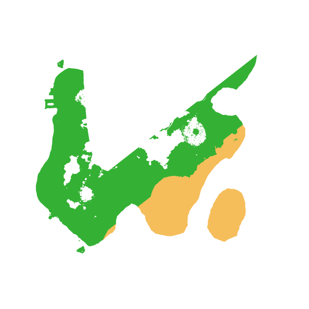 Biome Rust Map: Procedural Map, Size: 2000, Seed: 217970601