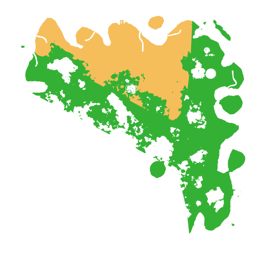 Biome Rust Map: Procedural Map, Size: 4500, Seed: 357272791