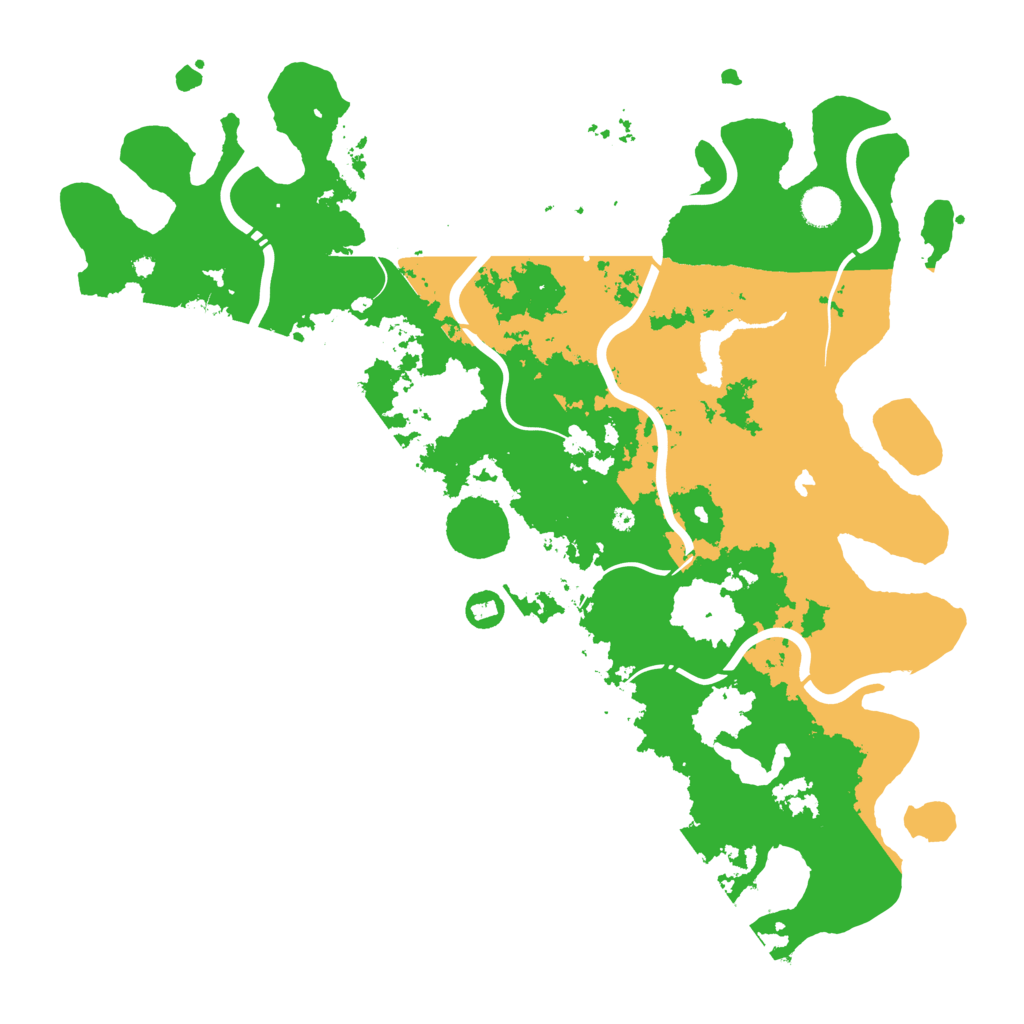 Biome Rust Map: Procedural Map, Size: 4500, Seed: 959424336