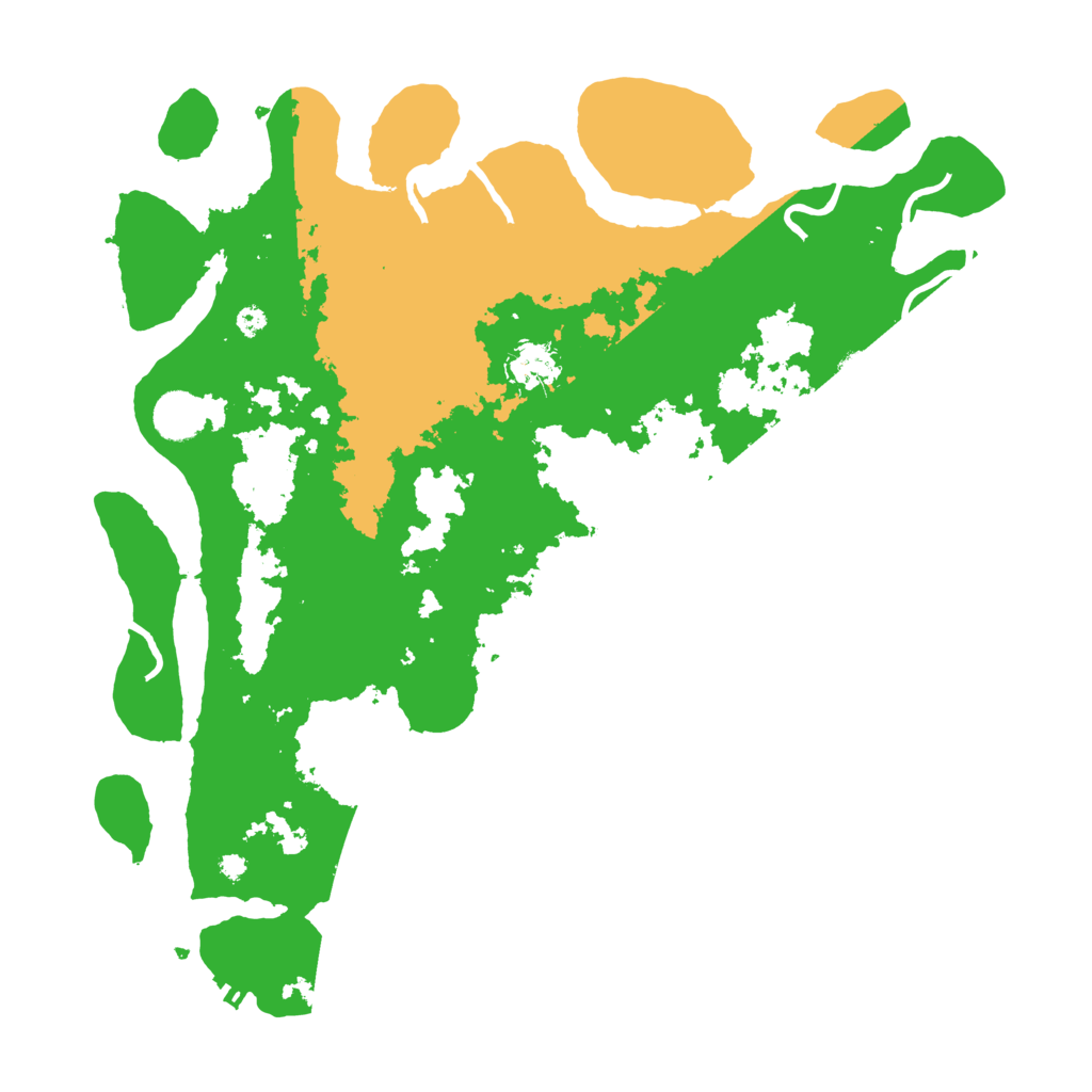 Biome Rust Map: Procedural Map, Size: 3850, Seed: 2029771507