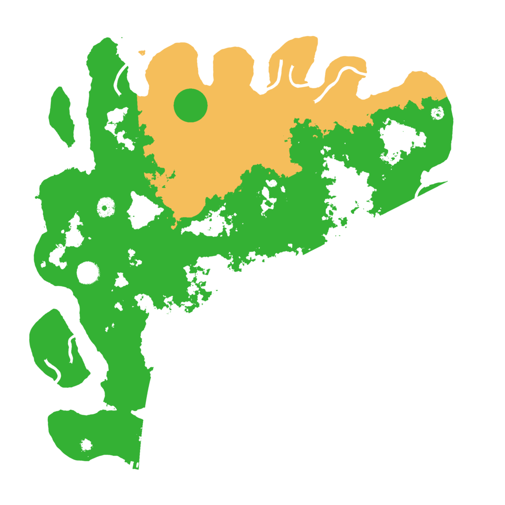 Biome Rust Map: Procedural Map, Size: 3954, Seed: 8000000