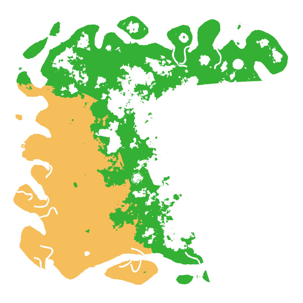 Biome Rust Map: Procedural Map, Size: 5000, Seed: 1265907780
