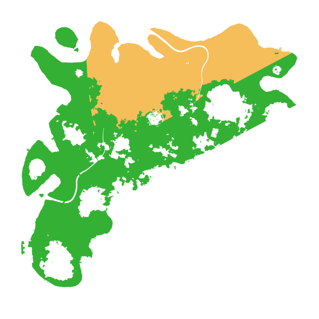 Biome Rust Map: Procedural Map, Size: 3750, Seed: 156605748