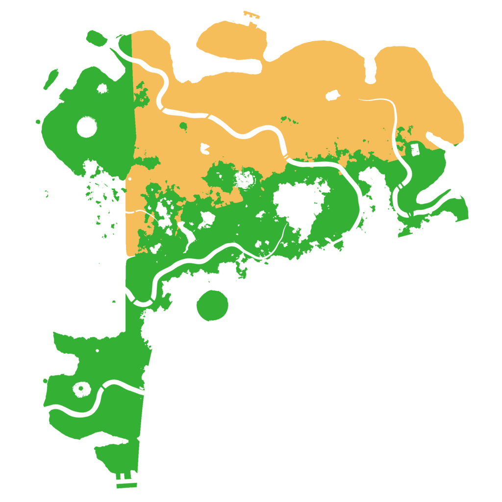 Biome Rust Map: Procedural Map, Size: 4500, Seed: 62754981