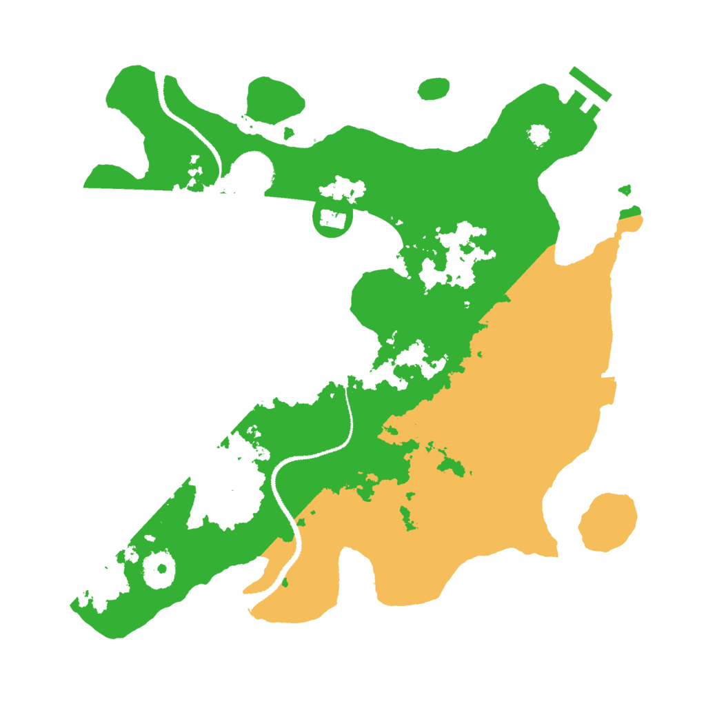 Biome Rust Map: Procedural Map, Size: 3000, Seed: 1027326000
