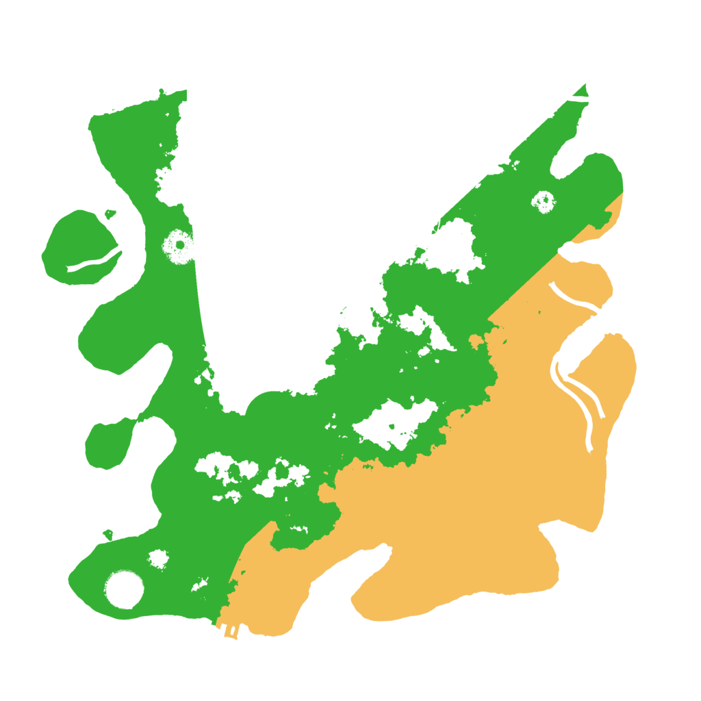 Biome Rust Map: Procedural Map, Size: 3250, Seed: 543156537