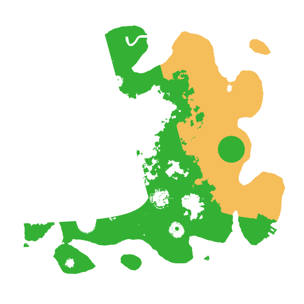Biome Rust Map: Procedural Map, Size: 3000, Seed: 67153
