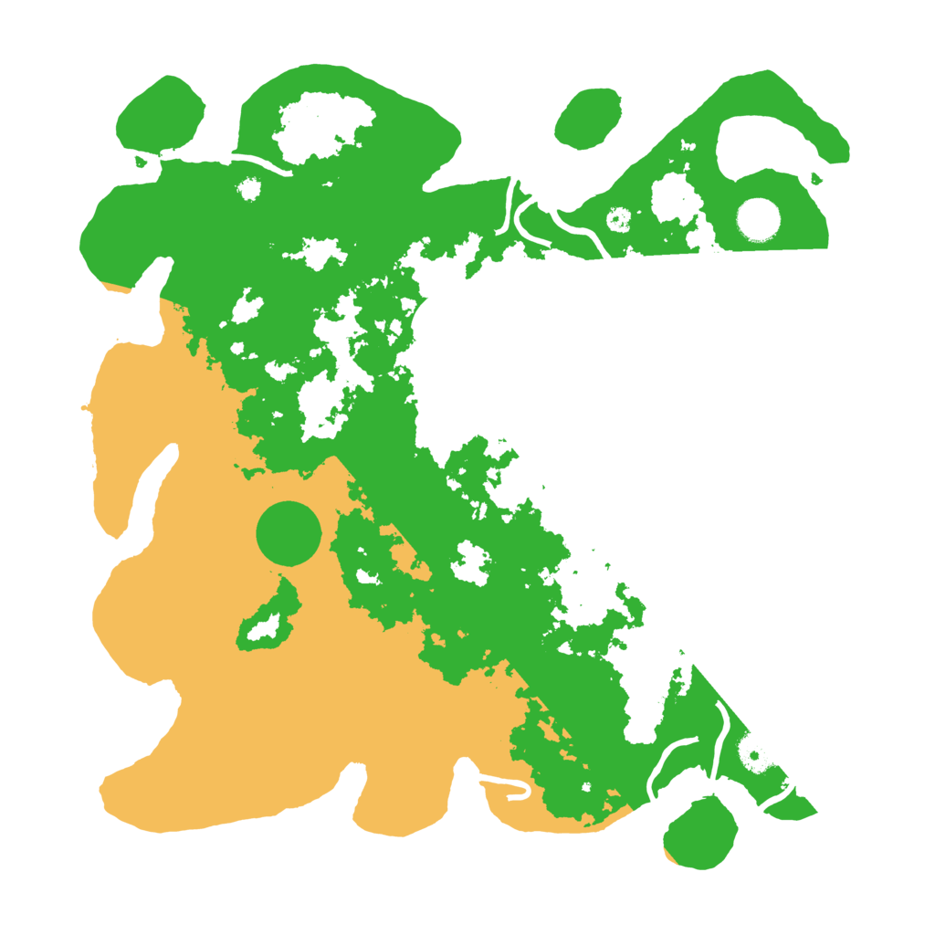 Biome Rust Map: Procedural Map, Size: 3800, Seed: 470593335