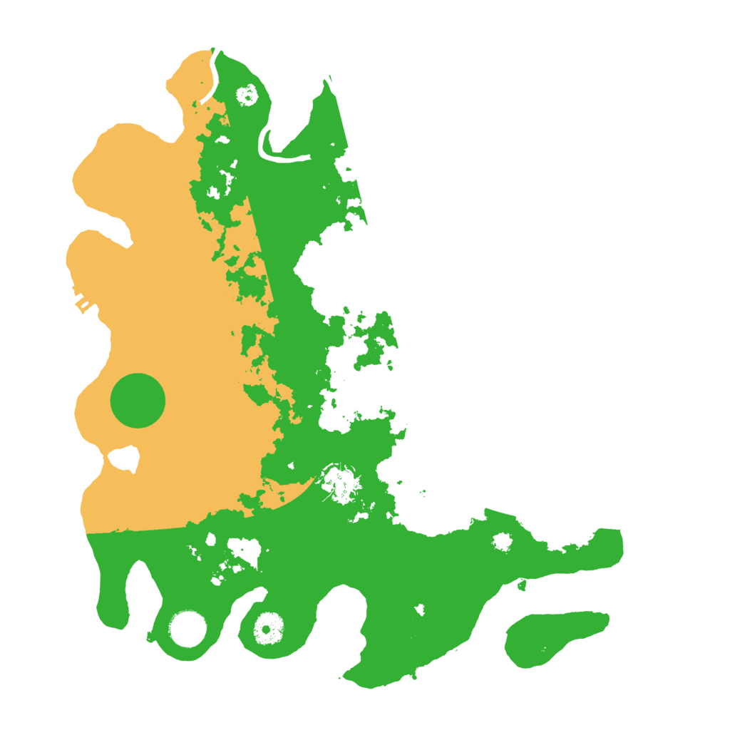 Biome Rust Map: Procedural Map, Size: 3500, Seed: 2120