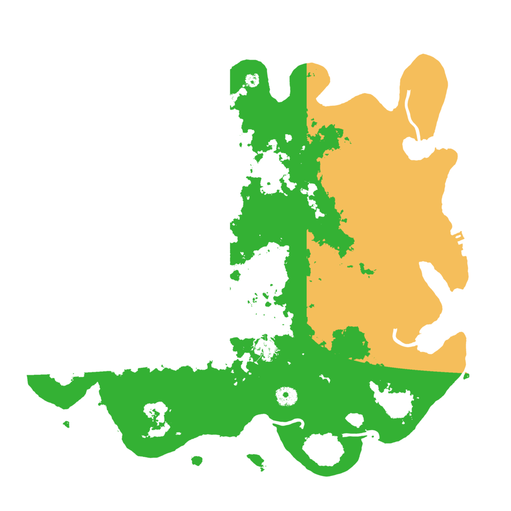 Biome Rust Map: Procedural Map, Size: 3750, Seed: 1238731812