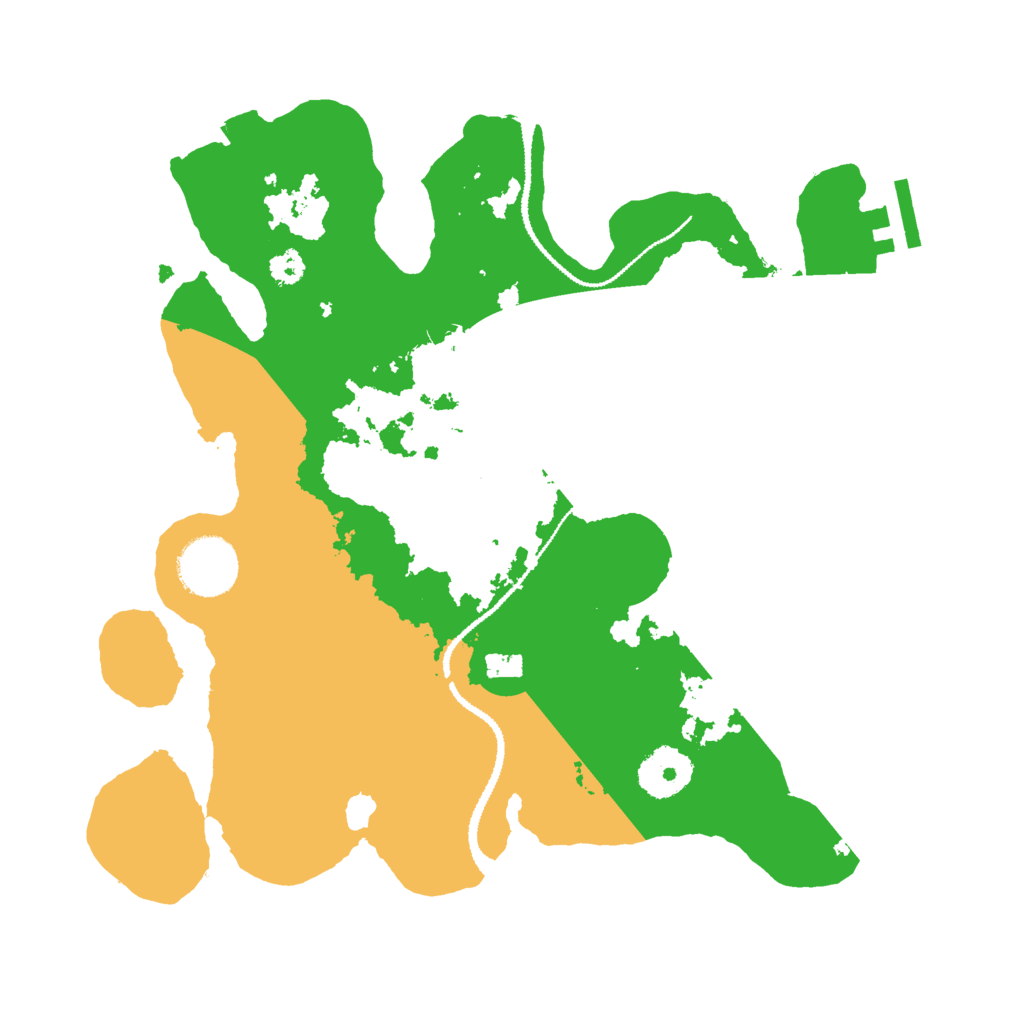 Biome Rust Map: Procedural Map, Size: 3000, Seed: 230342482