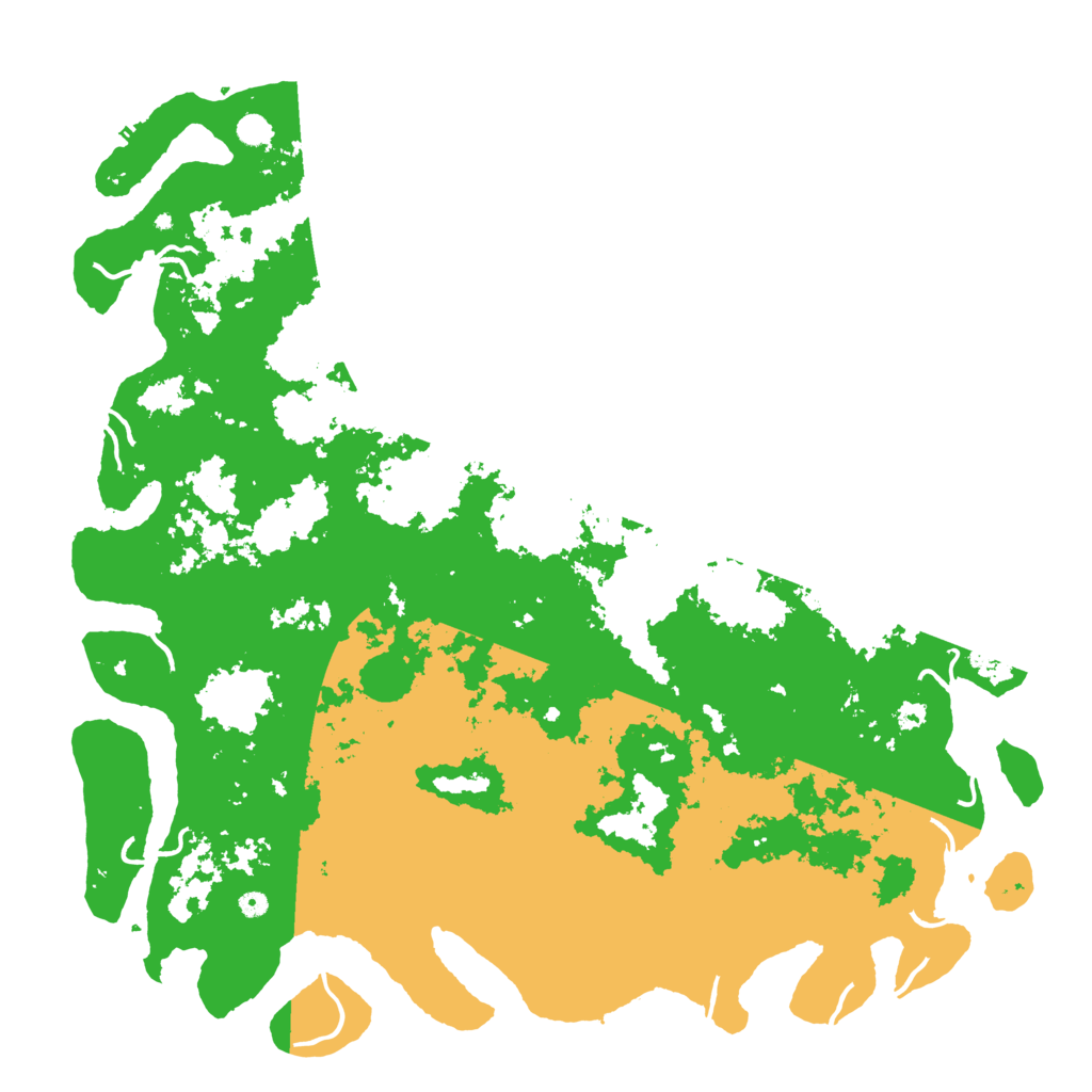 Biome Rust Map: Procedural Map, Size: 6000, Seed: 216398042