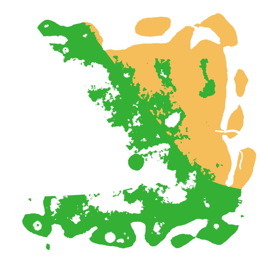 Biome Rust Map: Procedural Map, Size: 4500, Seed: 14587