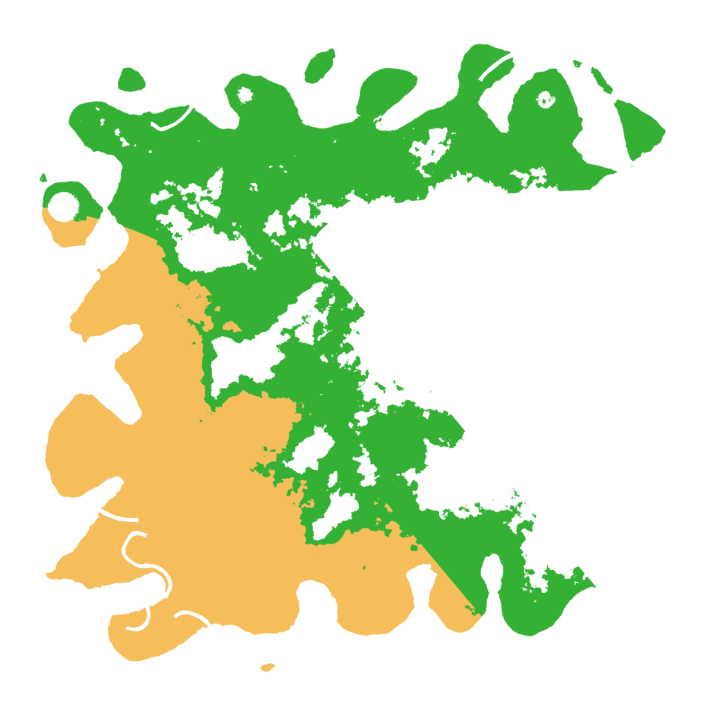 Biome Rust Map: Procedural Map, Size: 4300, Seed: 1709832987