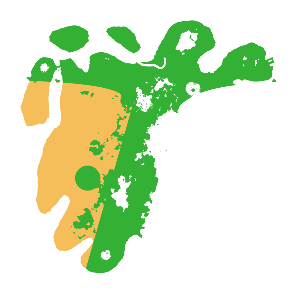 Biome Rust Map: Procedural Map, Size: 3200, Seed: 817941
