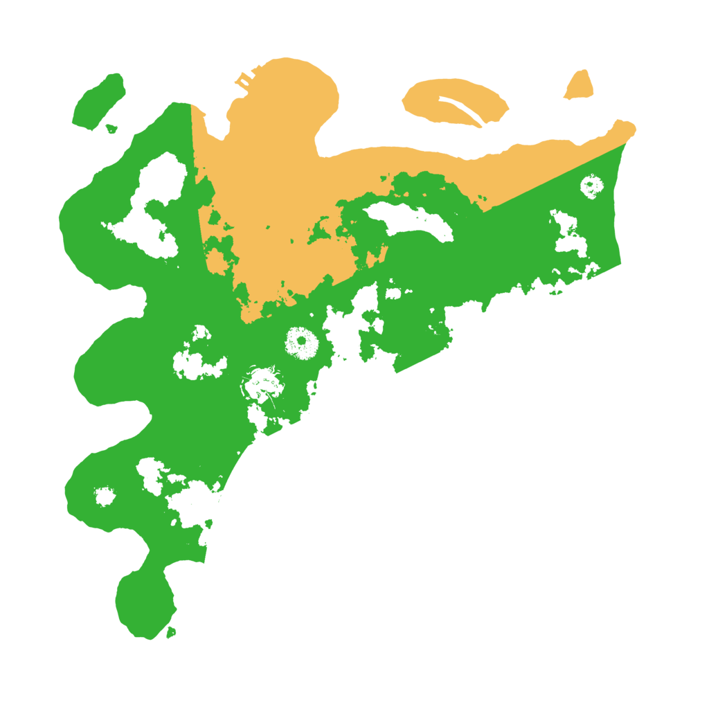 Biome Rust Map: Procedural Map, Size: 3250, Seed: 2044998339