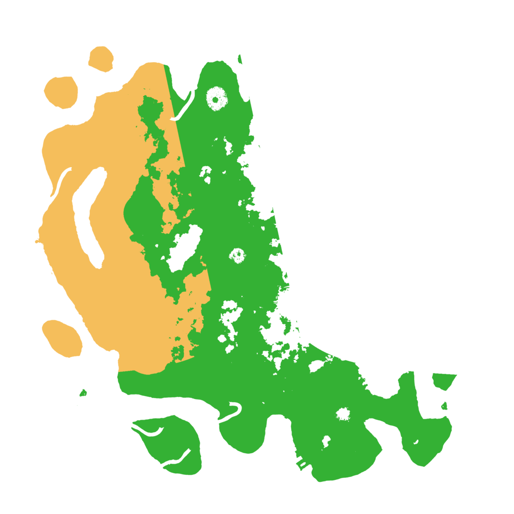 Biome Rust Map: Procedural Map, Size: 3500, Seed: 1585416545