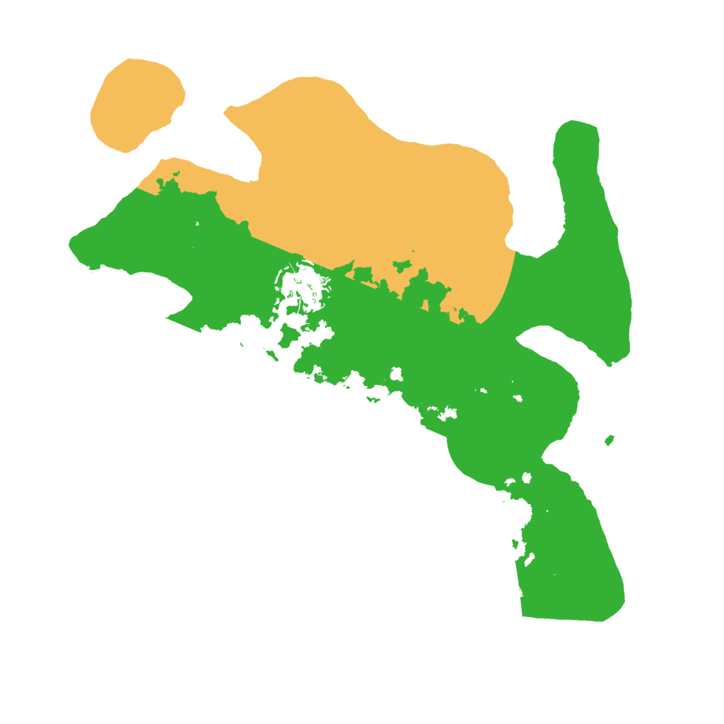 Biome Rust Map: Barren, Size: 2600, Seed: 1768686868