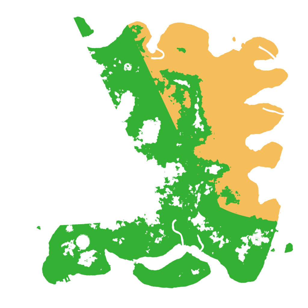Biome Rust Map: Procedural Map, Size: 4000, Seed: 1317980197