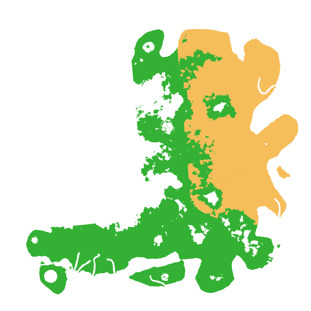 Biome Rust Map: Procedural Map, Size: 4250, Seed: 1841893230