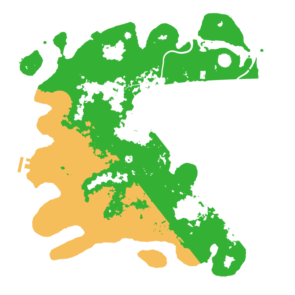Biome Rust Map: Procedural Map, Size: 3850, Seed: 48234630