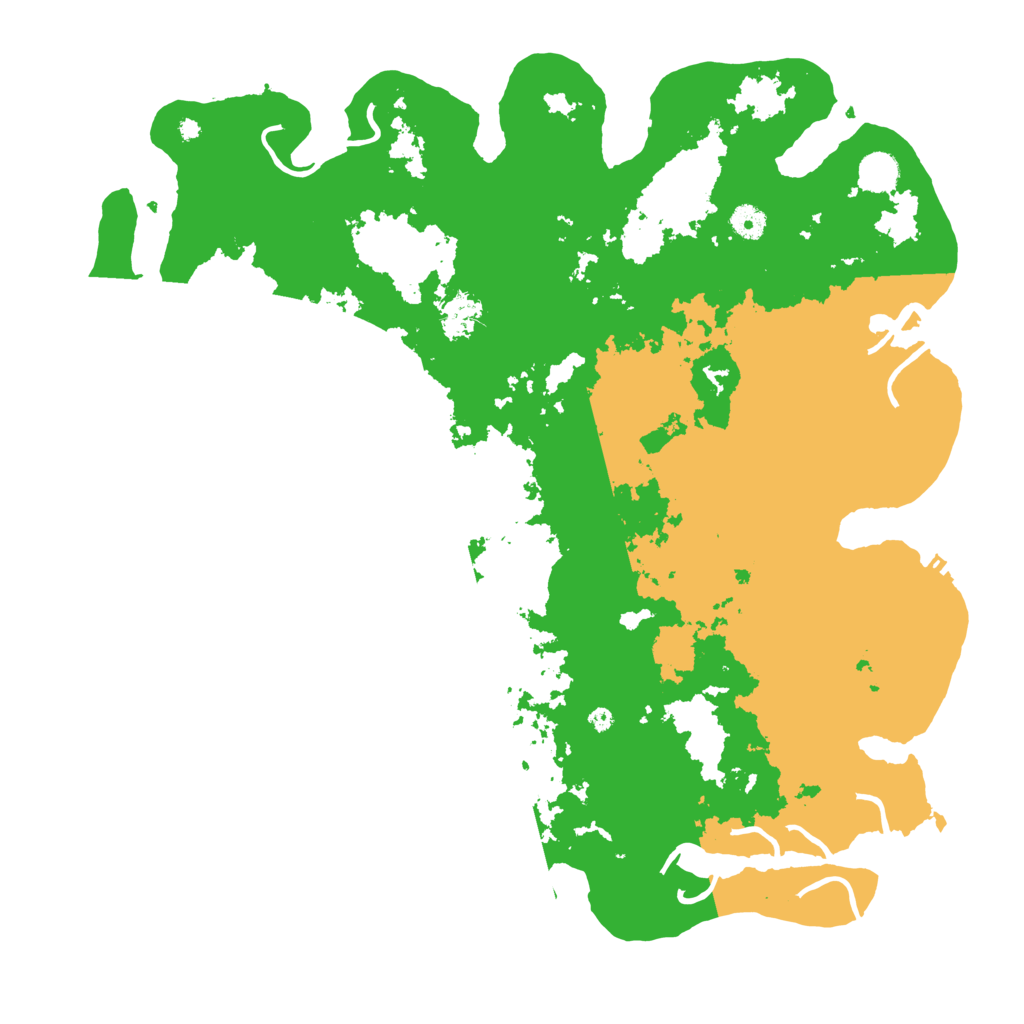 Biome Rust Map: Procedural Map, Size: 4500, Seed: 915843420