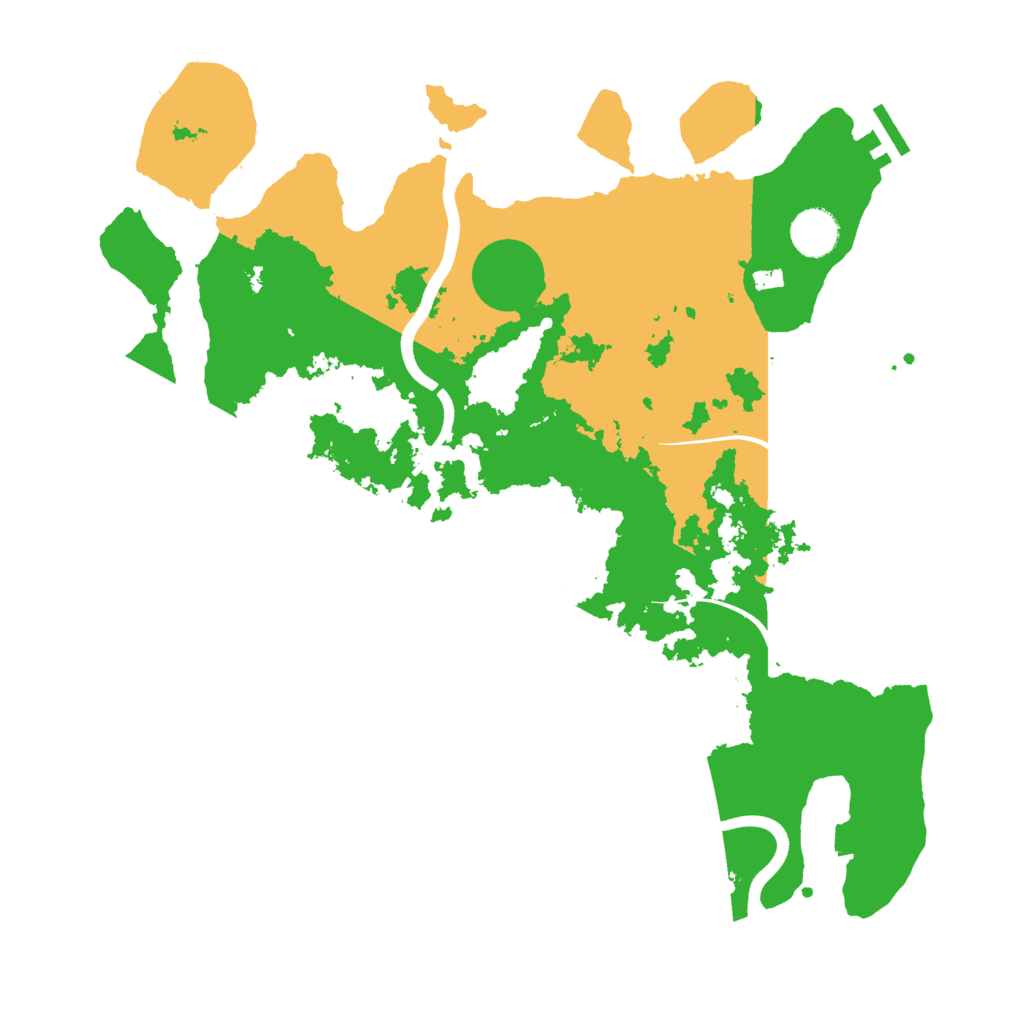 Biome Rust Map: Procedural Map, Size: 3750, Seed: 118000037