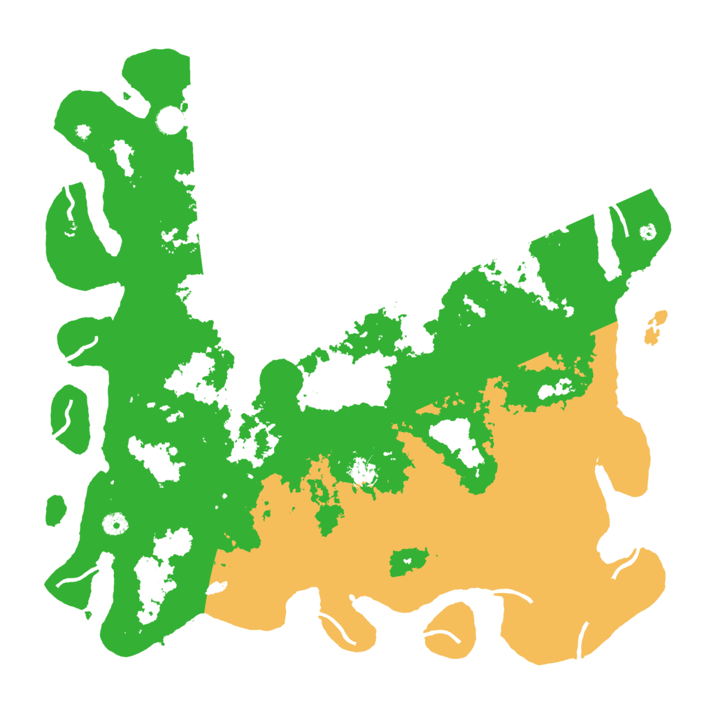 Biome Rust Map: Procedural Map, Size: 4500, Seed: 530973079