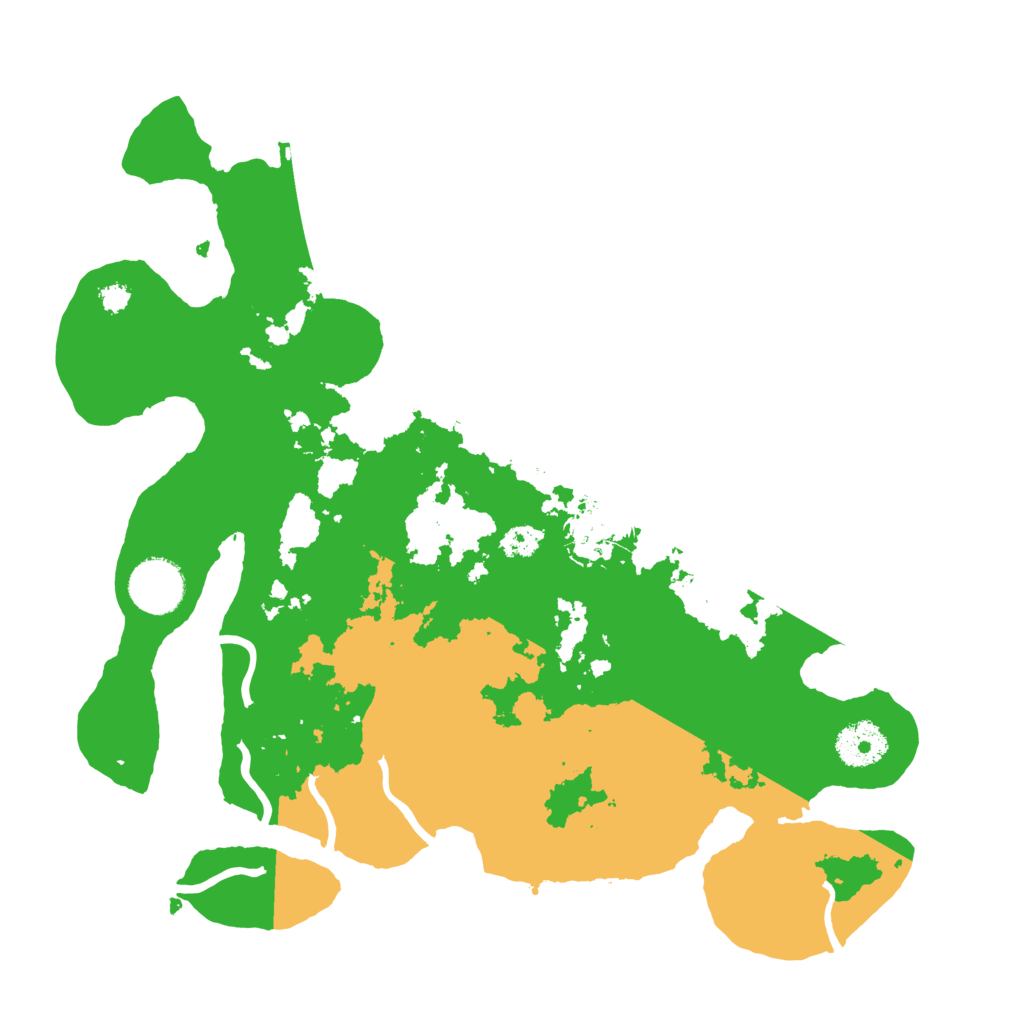 Biome Rust Map: Procedural Map, Size: 3250, Seed: 1123