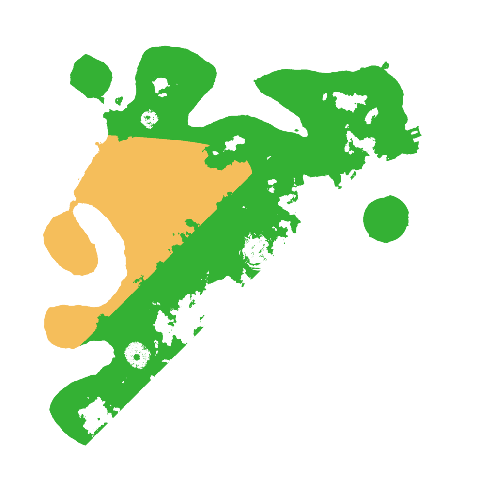 Biome Rust Map: Procedural Map, Size: 3000, Seed: 835584909