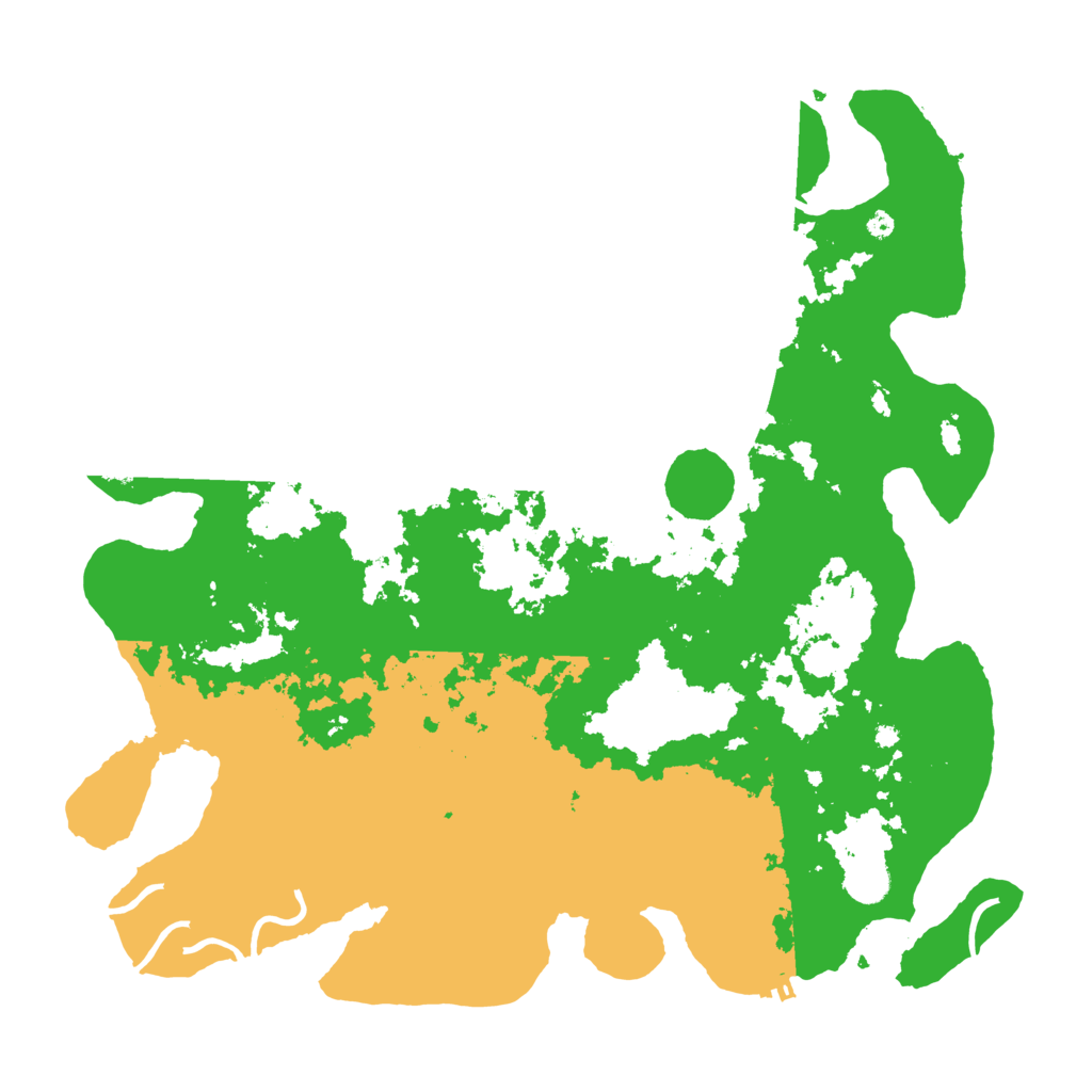 Biome Rust Map: Procedural Map, Size: 4250, Seed: 5500