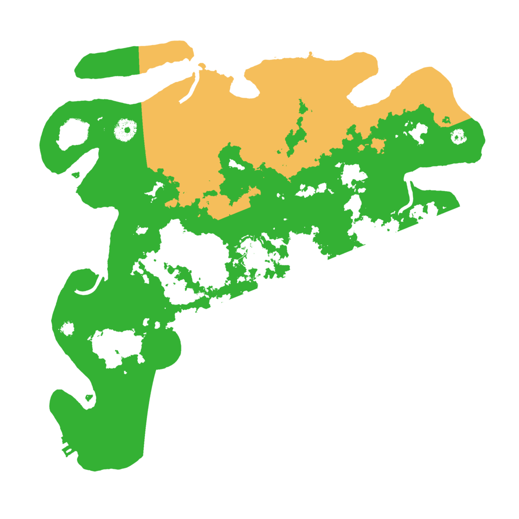 Biome Rust Map: Procedural Map, Size: 3500, Seed: 2625