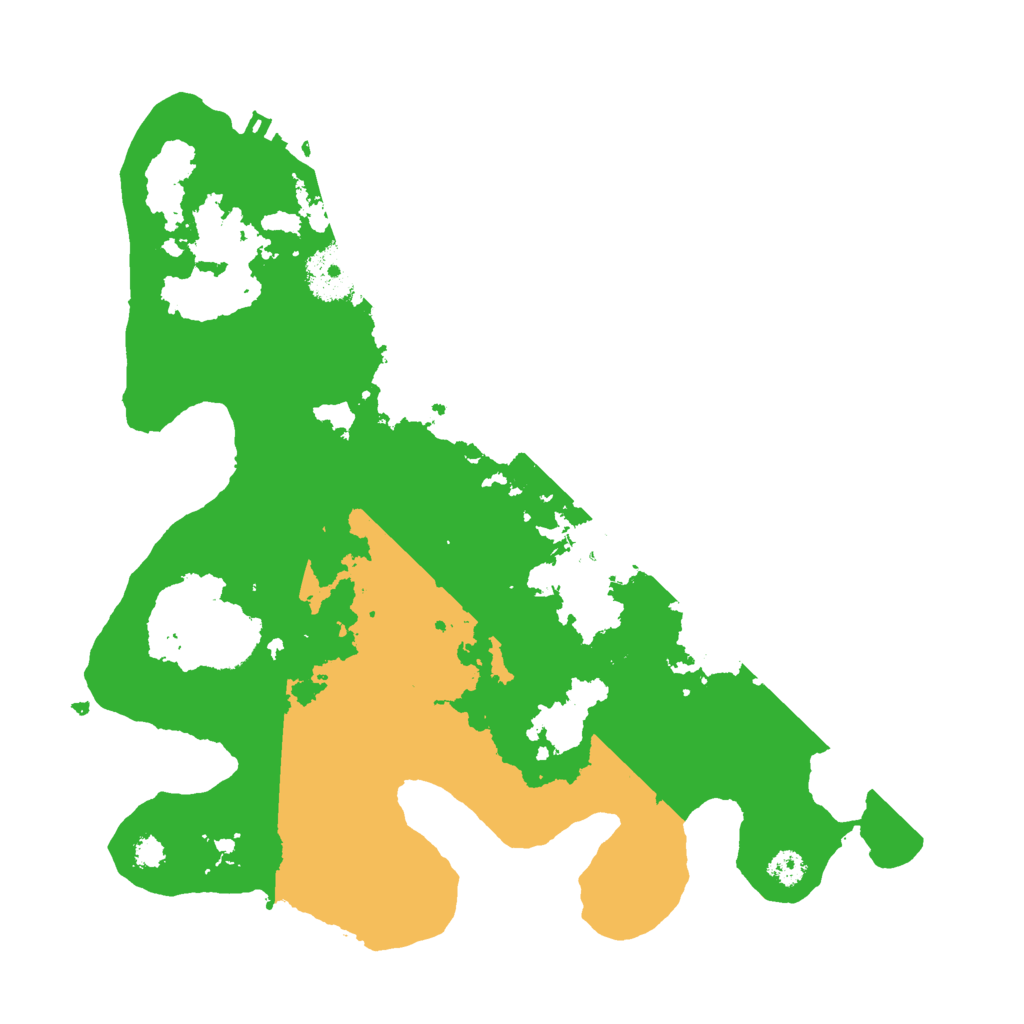 Biome Rust Map: Procedural Map, Size: 3000, Seed: 605812177