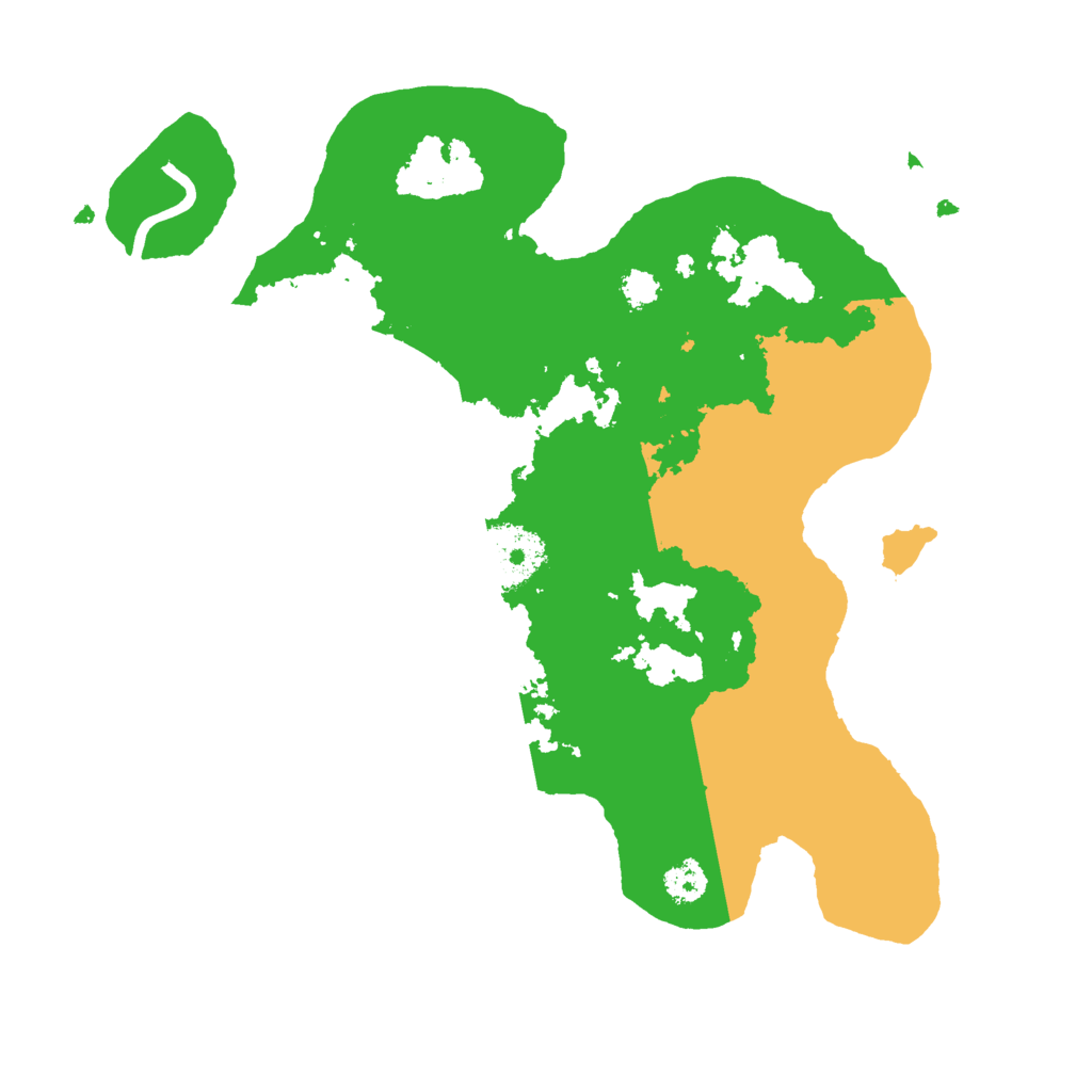 Biome Rust Map: Procedural Map, Size: 2700, Seed: 11710836
