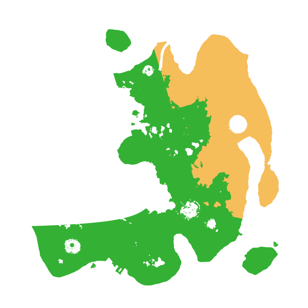 Biome Rust Map: Procedural Map, Size: 3000, Seed: 560442789