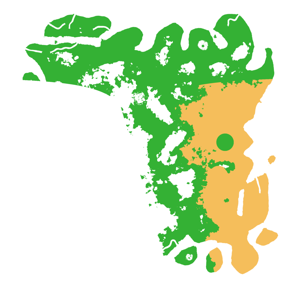 Biome Rust Map: Procedural Map, Size: 4500, Seed: 1636084454