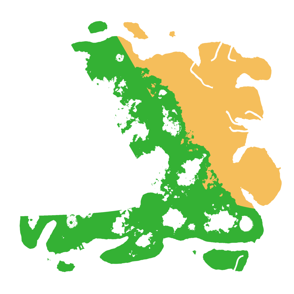 Biome Rust Map: Procedural Map, Size: 3850, Seed: 1368644474