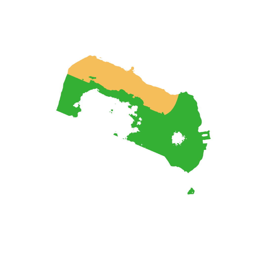 Biome Rust Map: Procedural Map, Size: 1800, Seed: 2017570