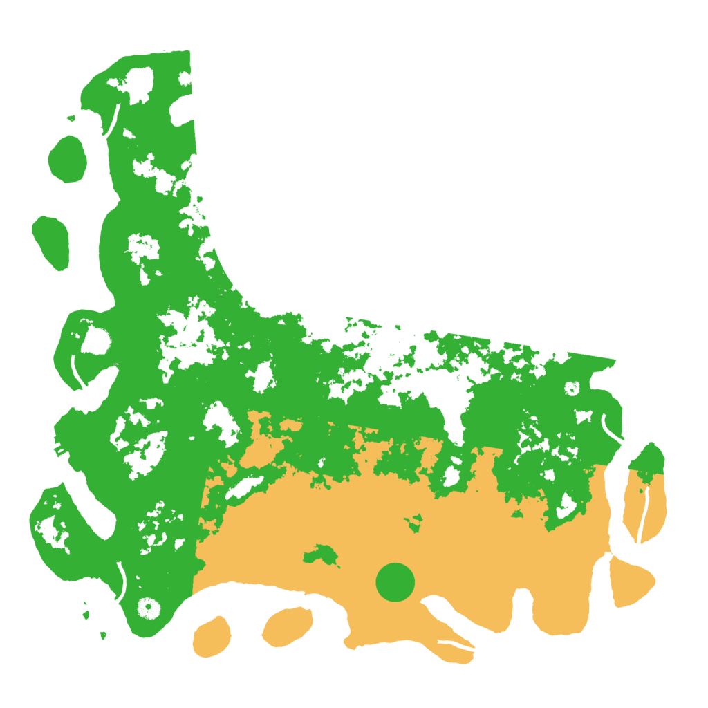 Biome Rust Map: Procedural Map, Size: 4792, Seed: 1879521687