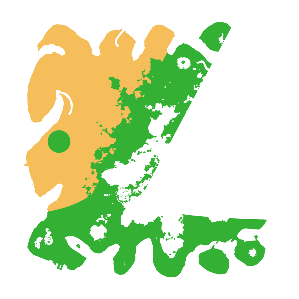 Biome Rust Map: Procedural Map, Size: 3500, Seed: 1294936267