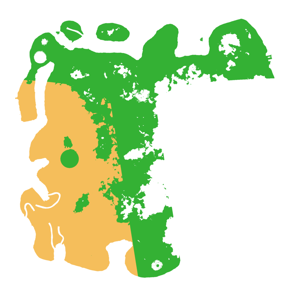 Biome Rust Map: Procedural Map, Size: 4250, Seed: 717082218
