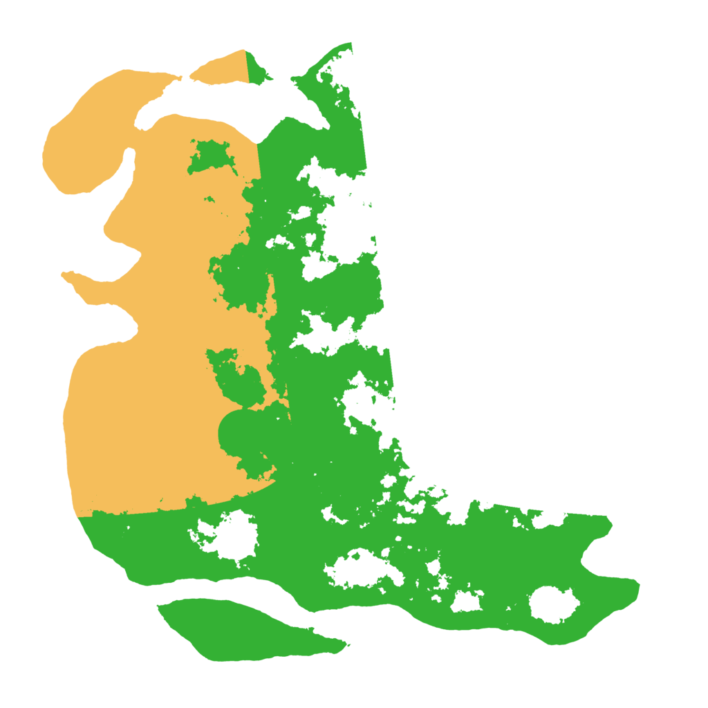 Biome Rust Map: Barren, Size: 4000, Seed: 6378