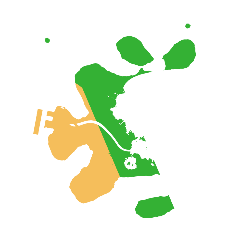 Biome Rust Map: Procedural Map, Size: 2000, Seed: 78536720