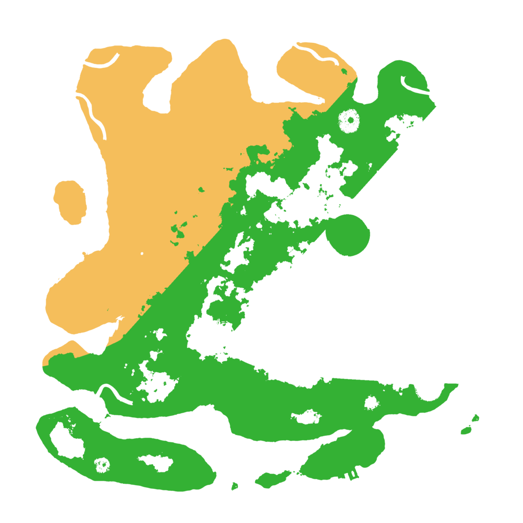 Biome Rust Map: Procedural Map, Size: 3500, Seed: 1603818905