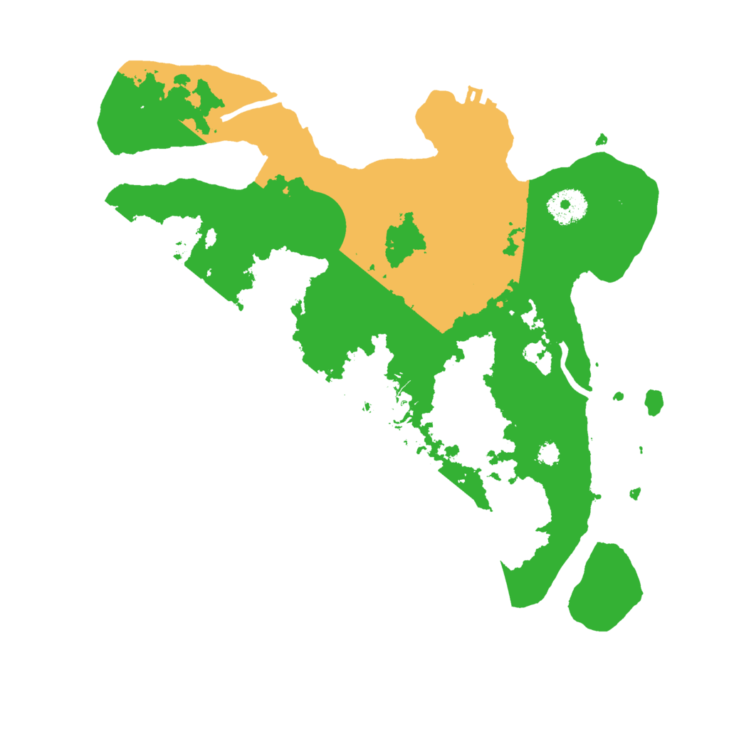 Biome Rust Map: Procedural Map, Size: 3000, Seed: 274