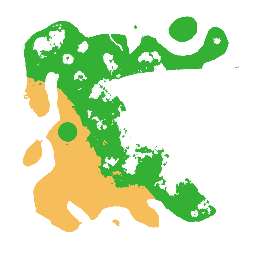 Biome Rust Map: Procedural Map, Size: 3500, Seed: 1538885207