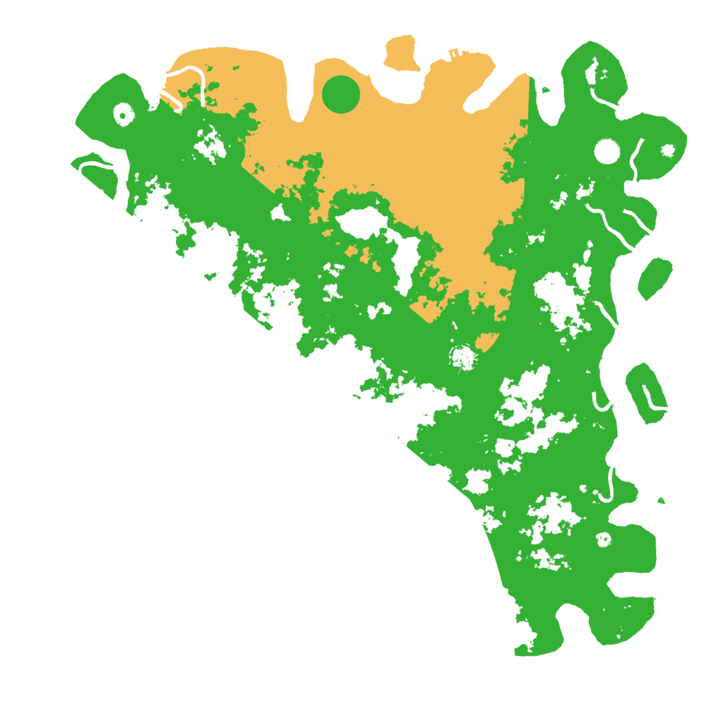 Biome Rust Map: Procedural Map, Size: 5000, Seed: 2138246504