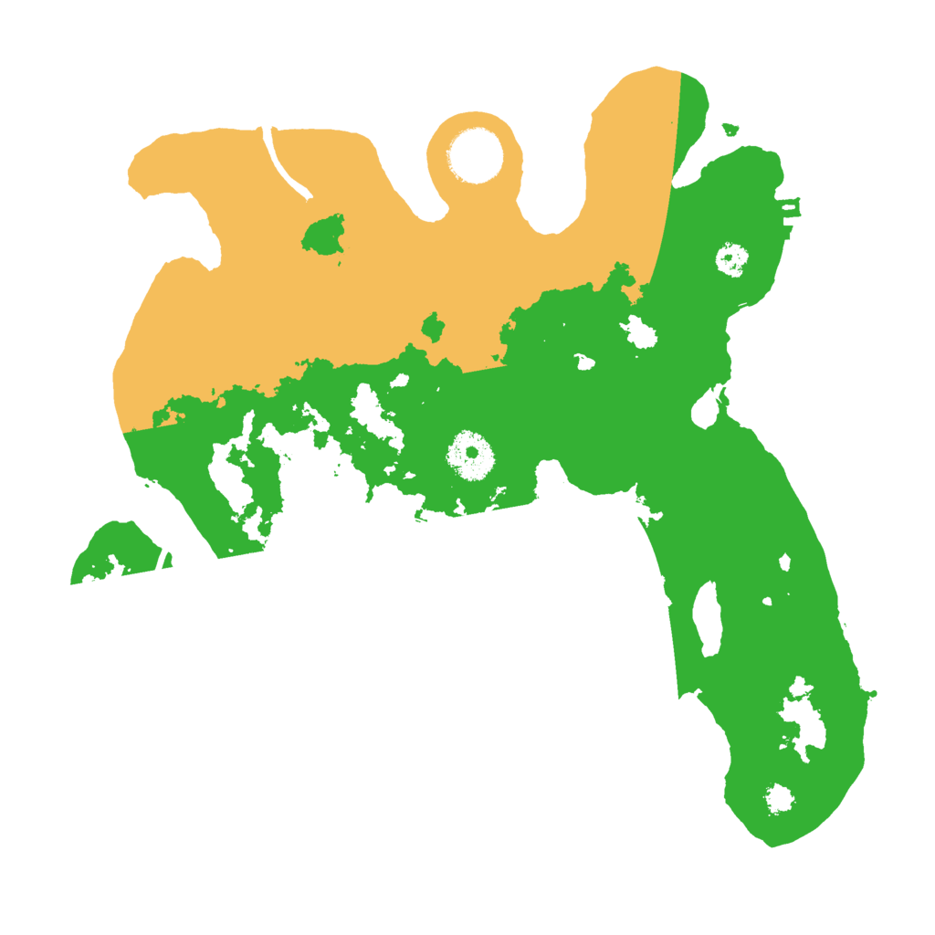 Biome Rust Map: Procedural Map, Size: 3000, Seed: 2144442548