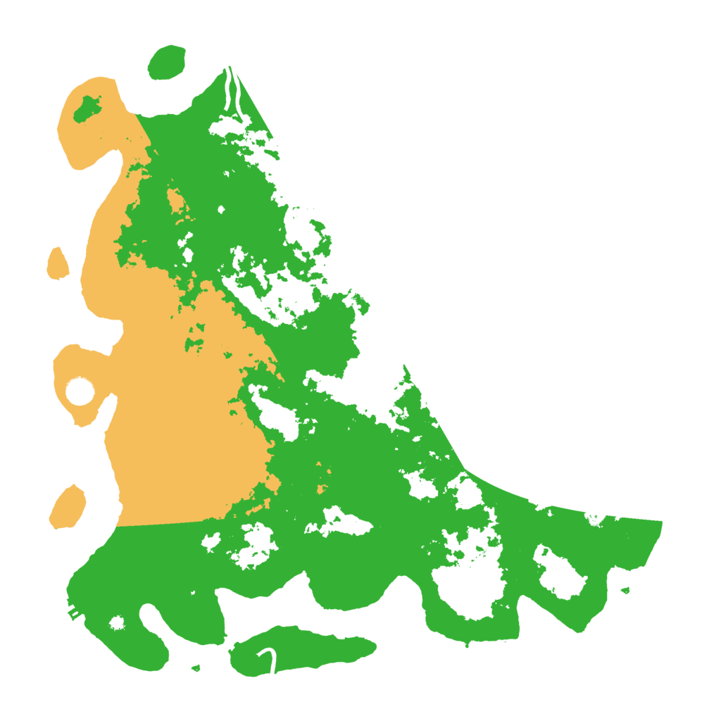 Biome Rust Map: Procedural Map, Size: 4500, Seed: 1993788043